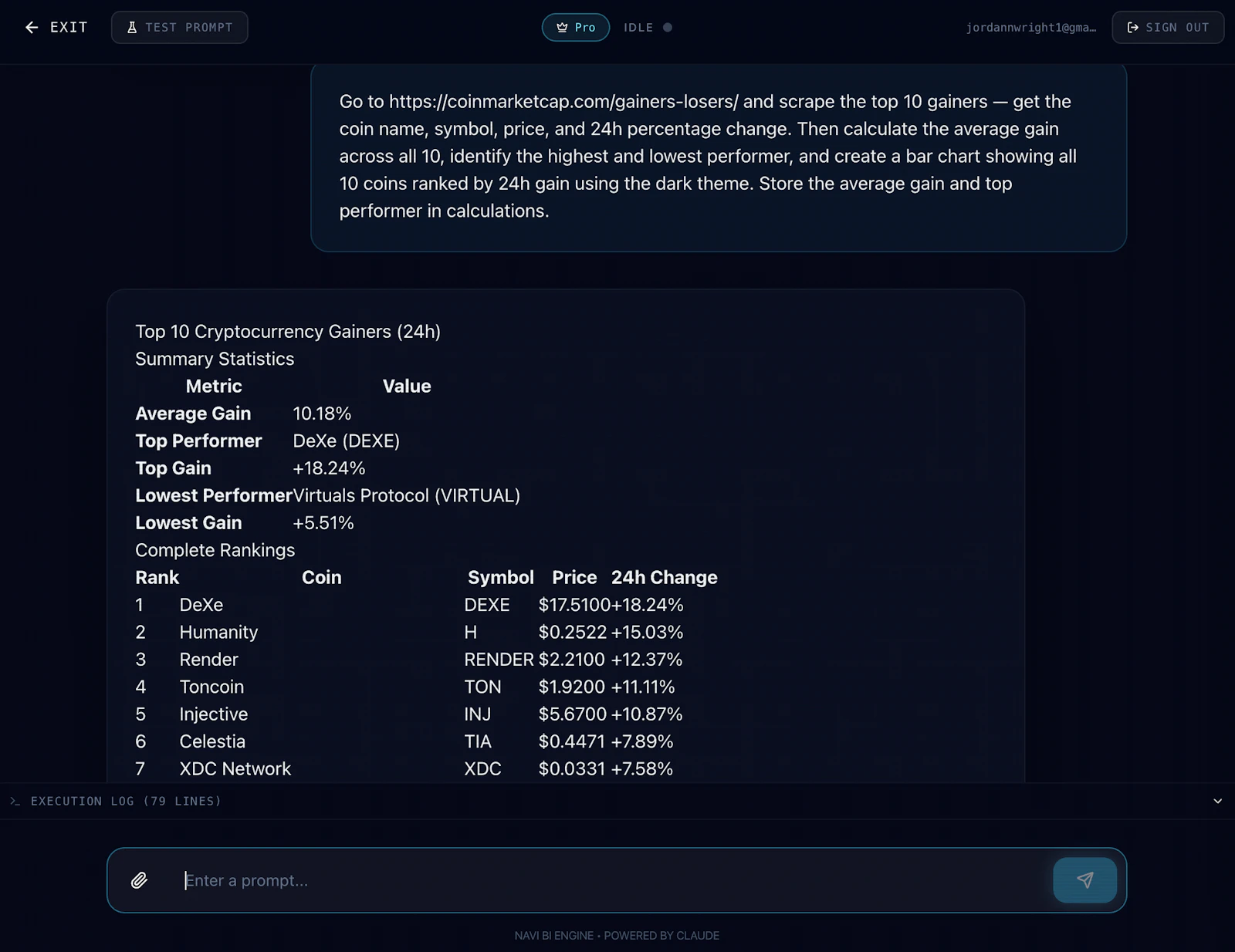 Navi screenshot 2