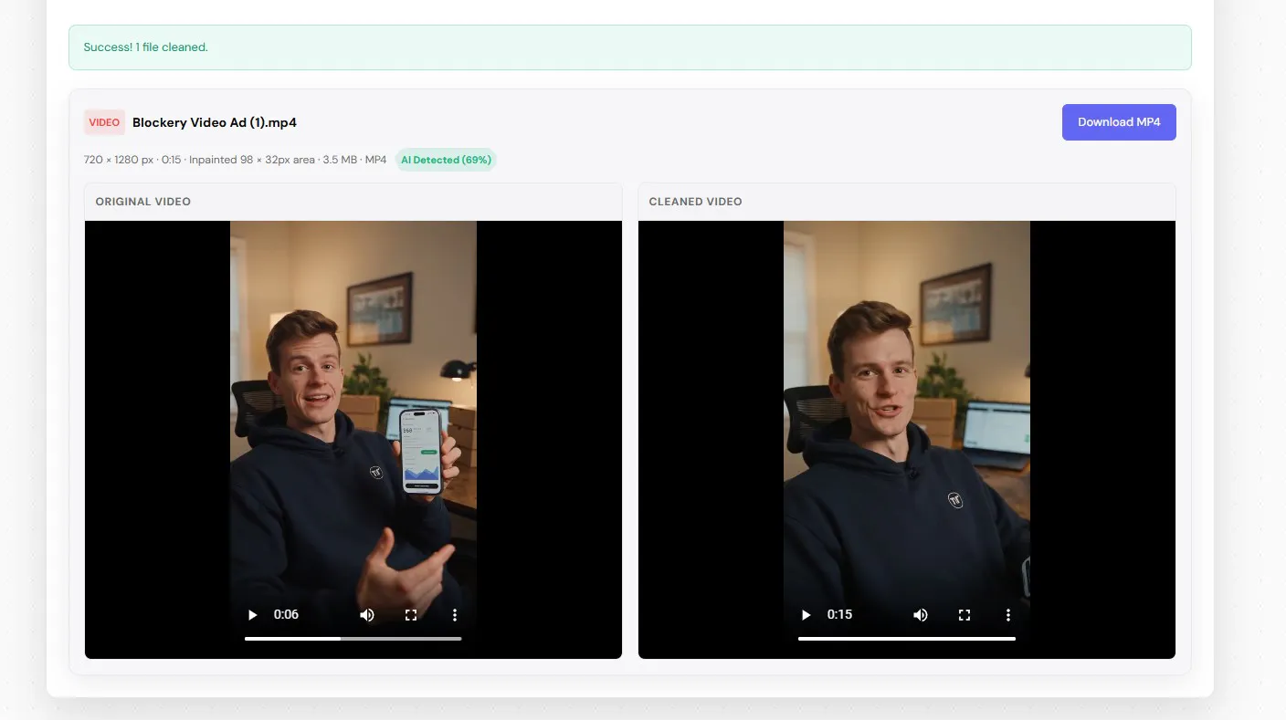 Dola AI Watermark Remover 截图