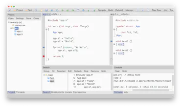 C/C++ IDE, File Manager/Text Editor gallery image