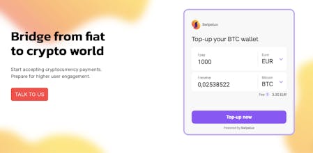 Fiat to Crypto onramp gallery image