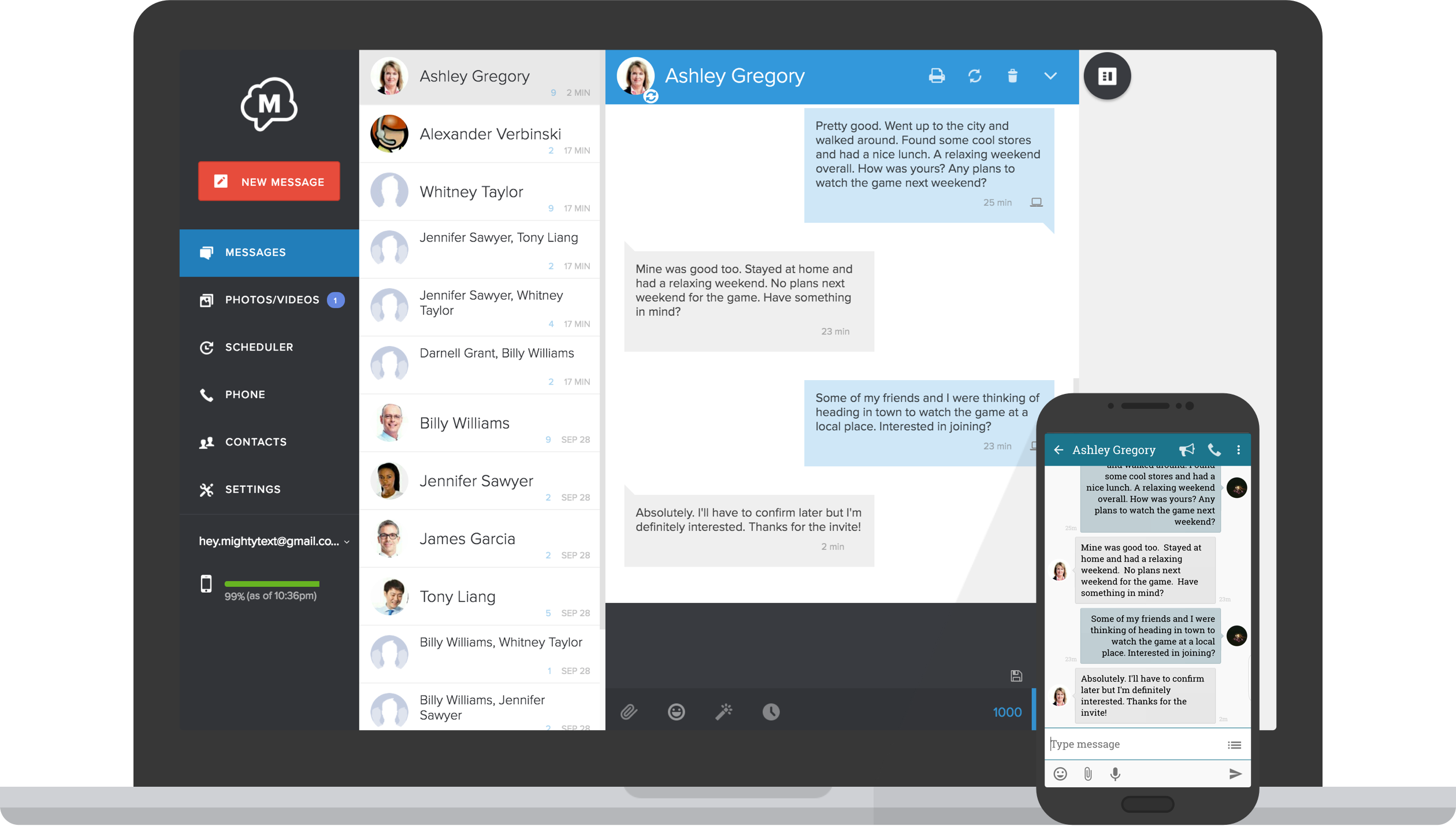 MightyText gallery image