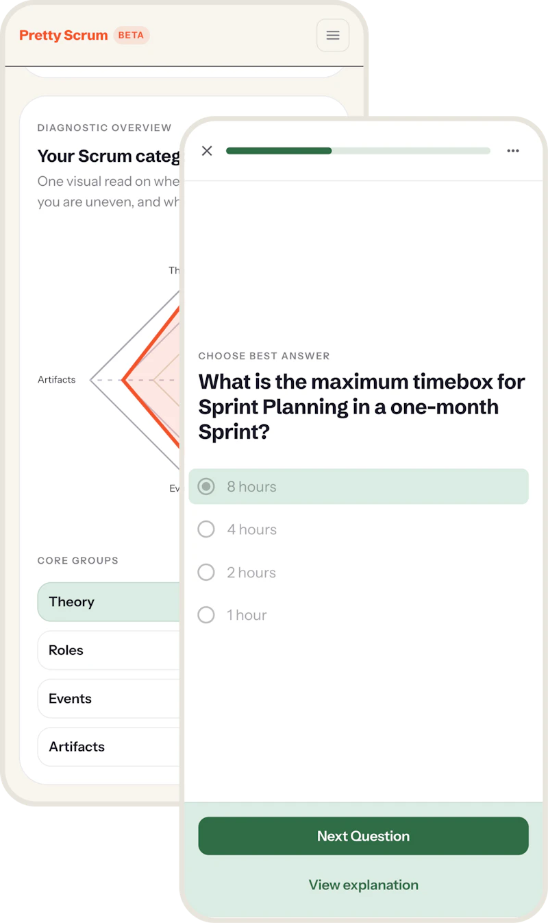 Pretty Scrum screenshot 1