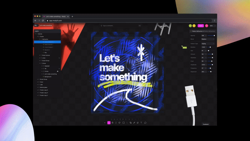 Modyfi - Совместная платформа для создания дизайна и изображений. медиа 3