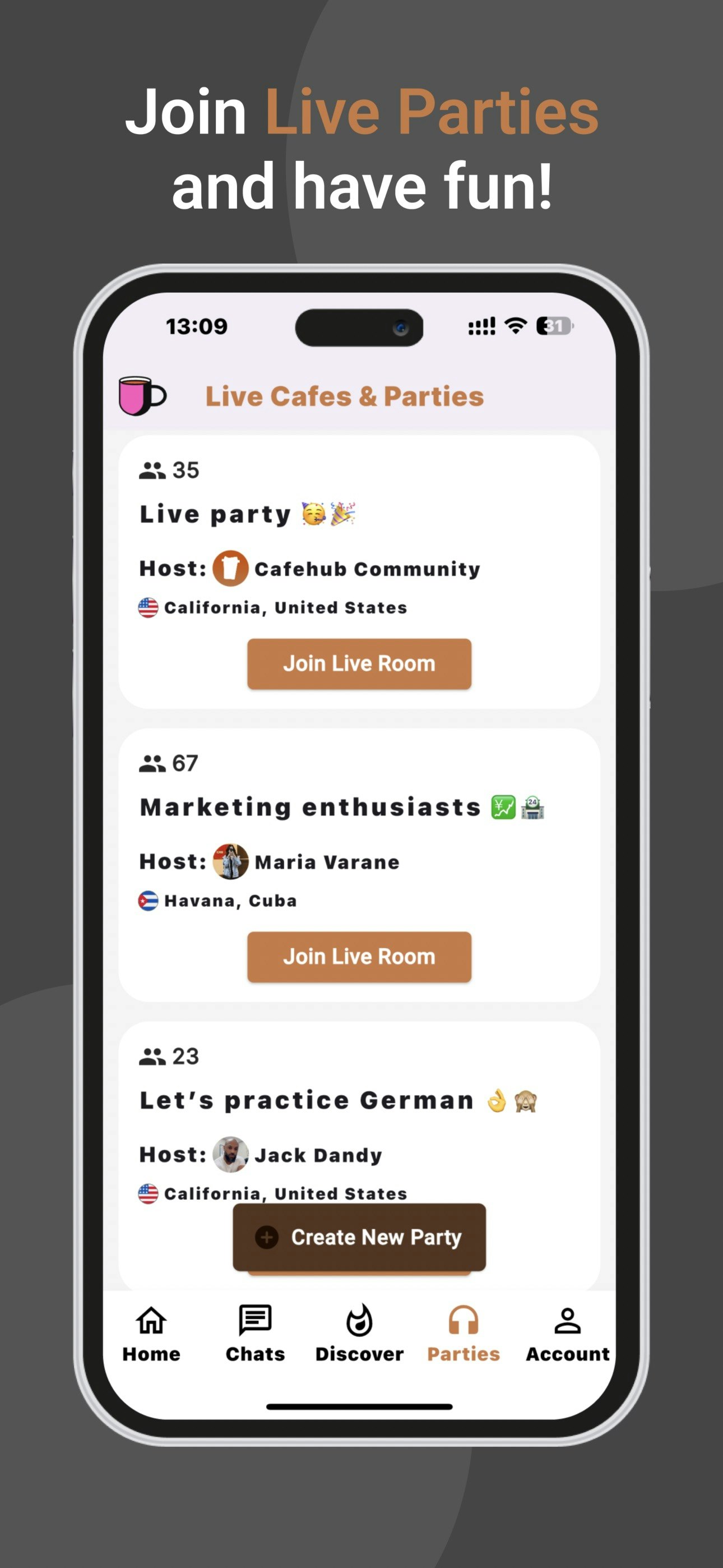 Cafehub Language exchange gallery image