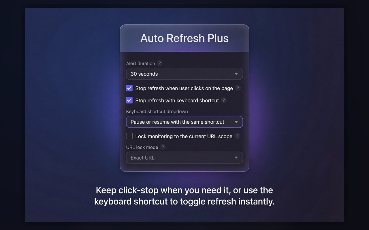 Auto Refresh with Telegram Alerts gallery image
