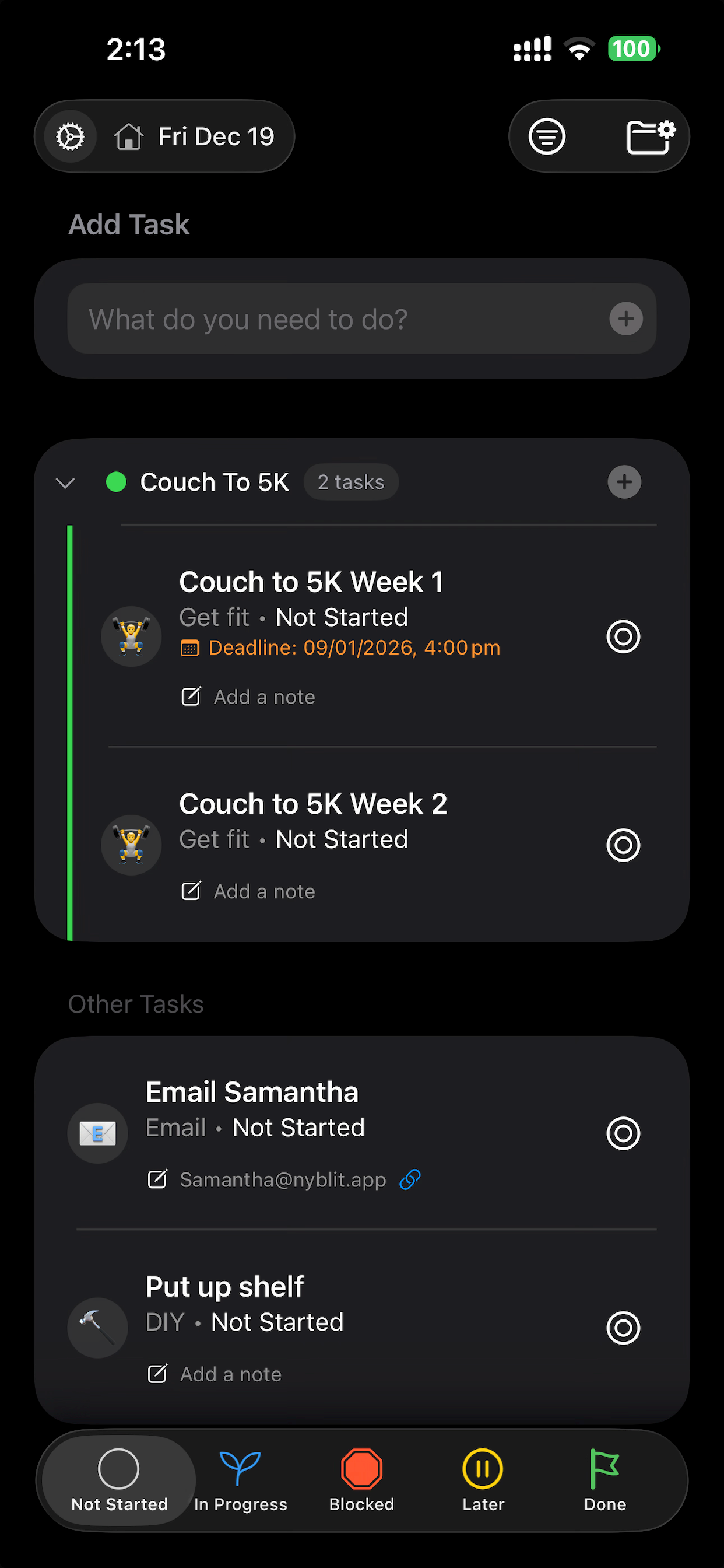 Nyblit - Screenshot 2 showing product features and functionality