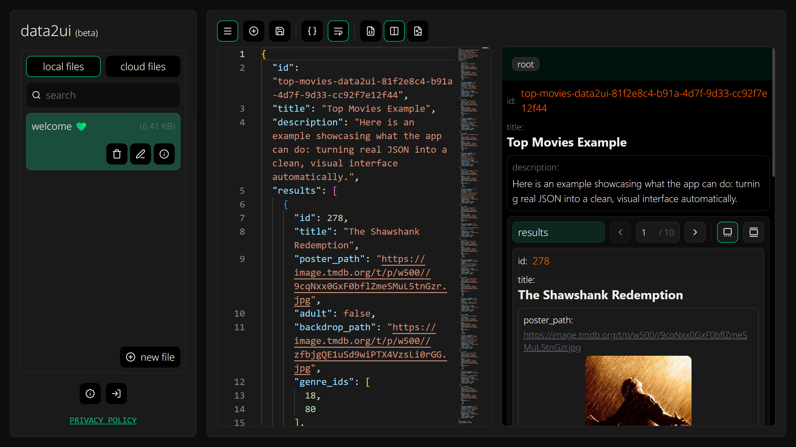 data2ui gallery image