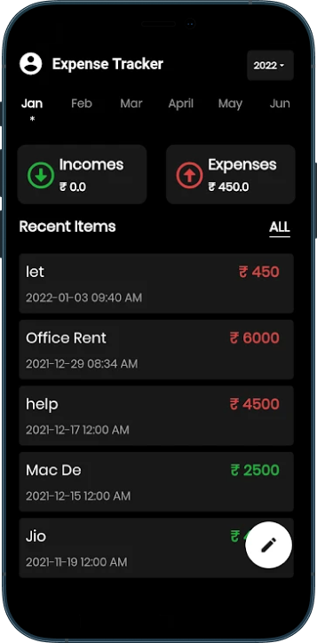 Gider Tracker media 2