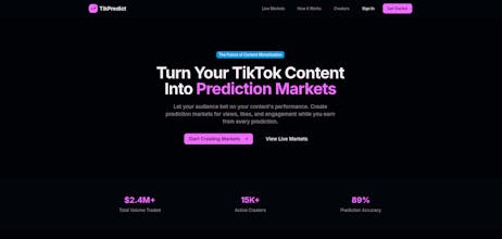 TikPredict gallery image