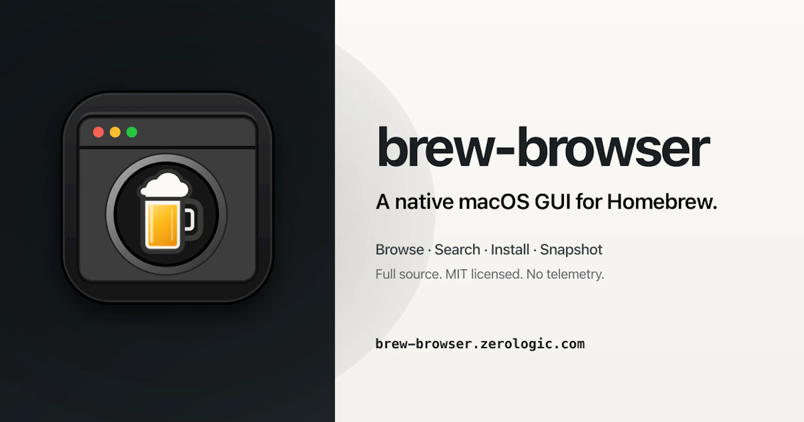 brew-browser screenshot 1