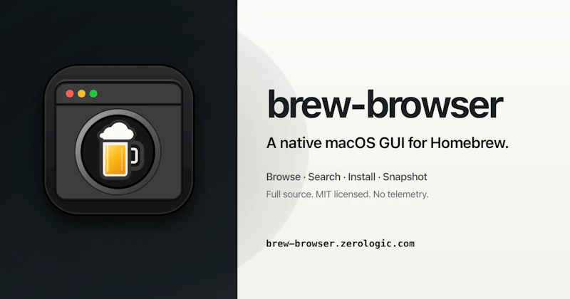 brew-browser screenshot 1