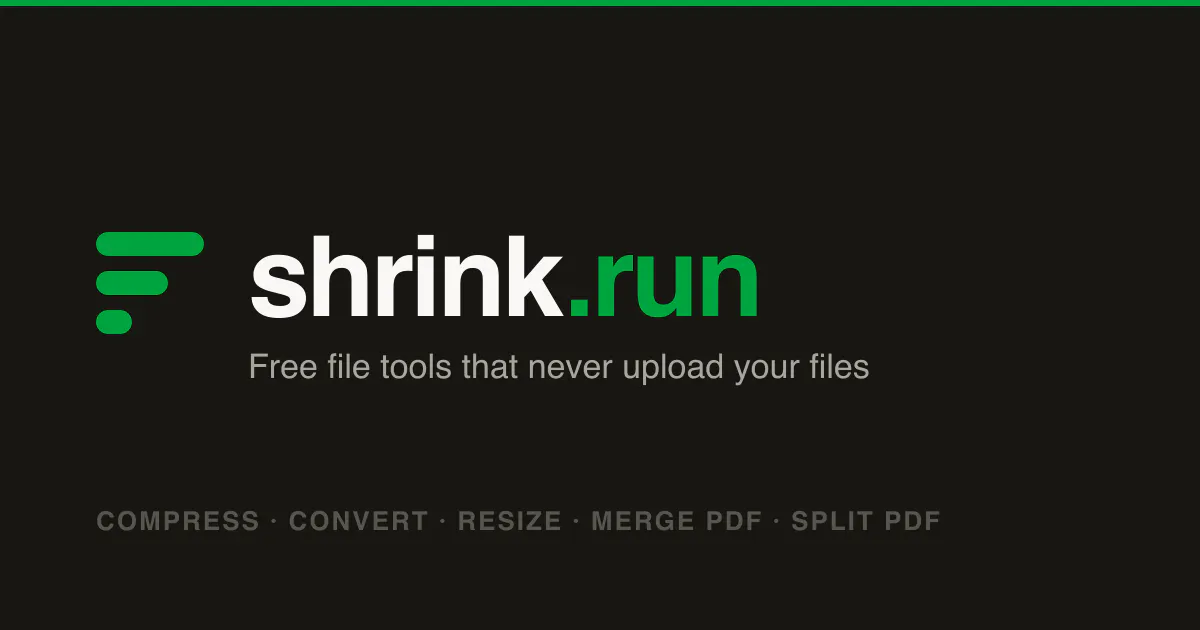 shrink.run gallery image