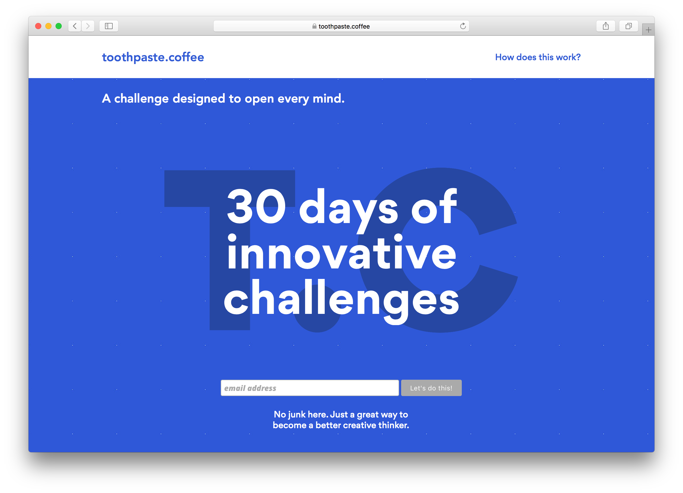 toothpaste.coffee gallery image