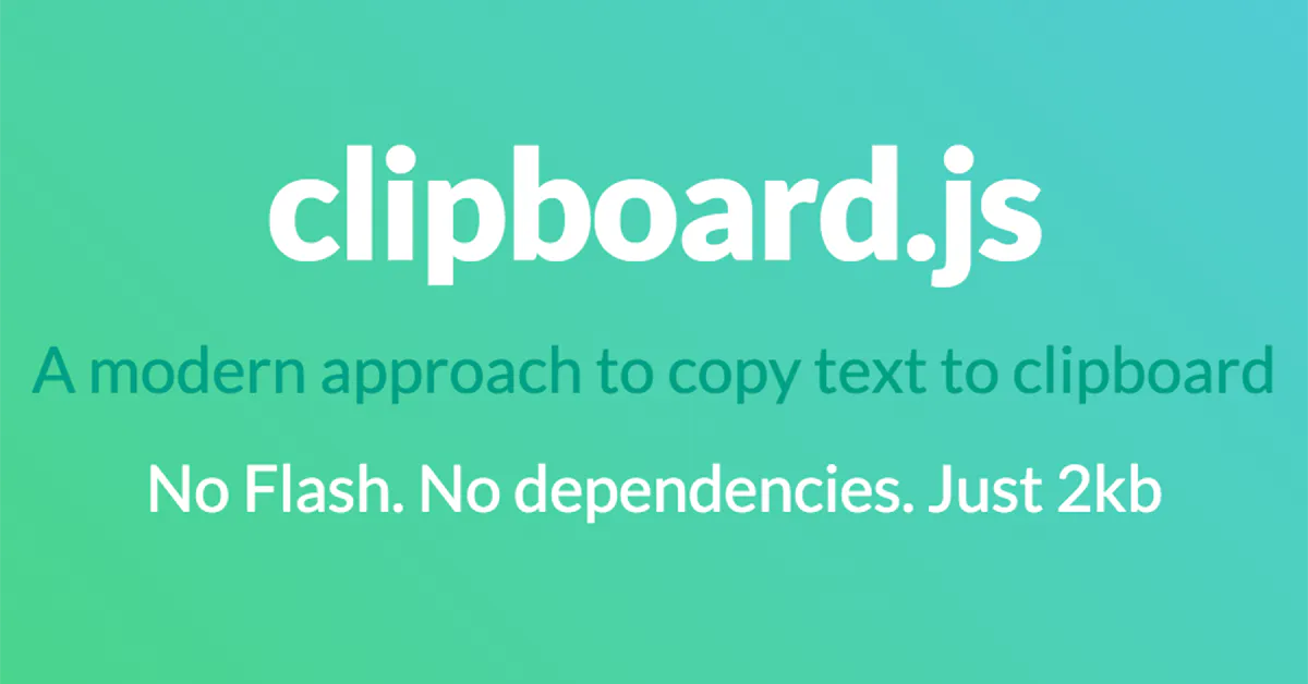Clipboard.js
