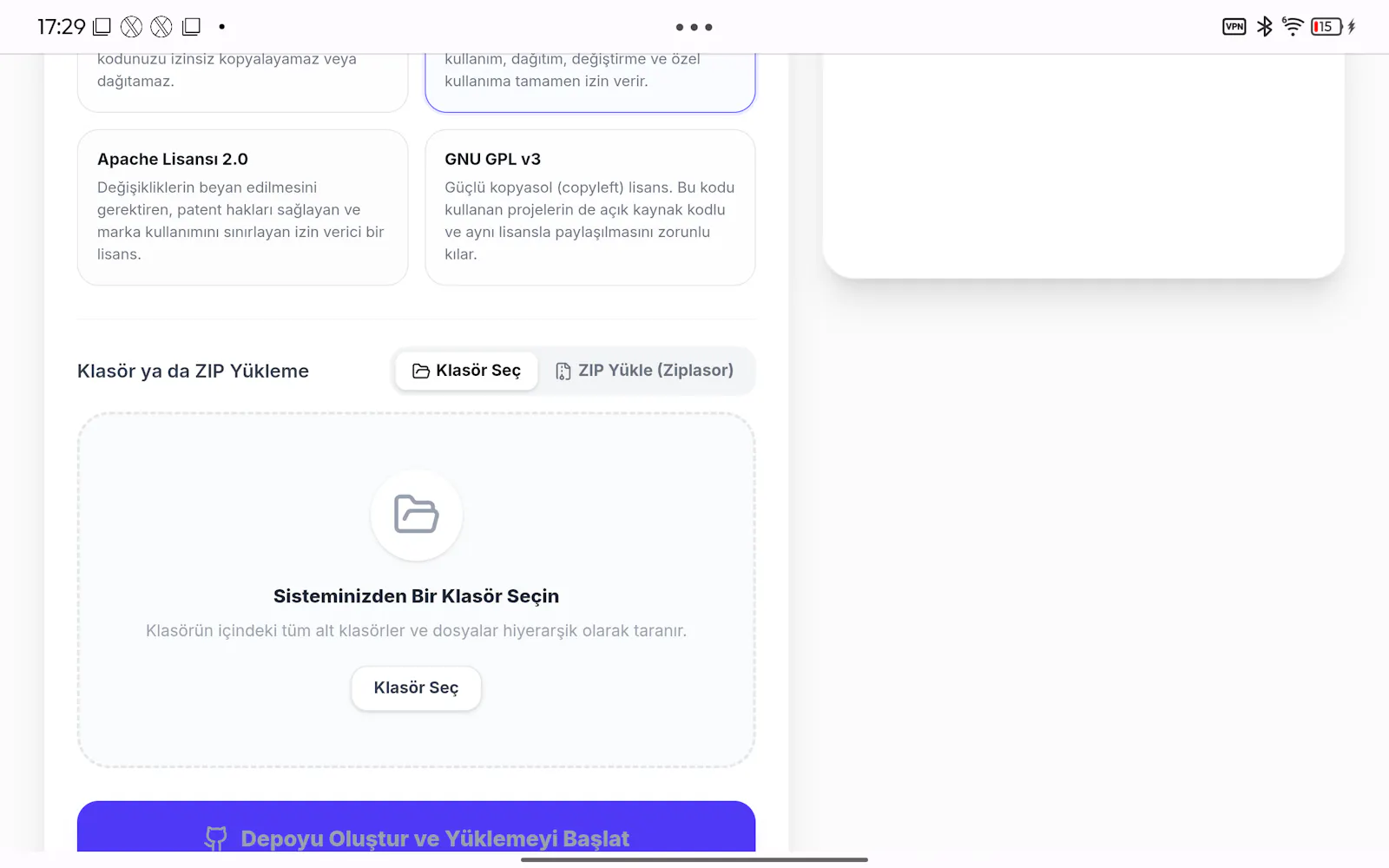 GitHub Repo creater 3000 screenshot 3