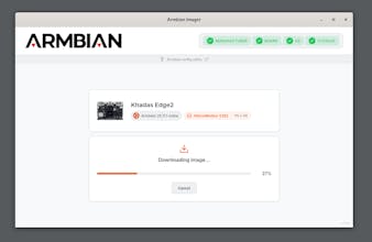 Armbian flashing tool gallery image