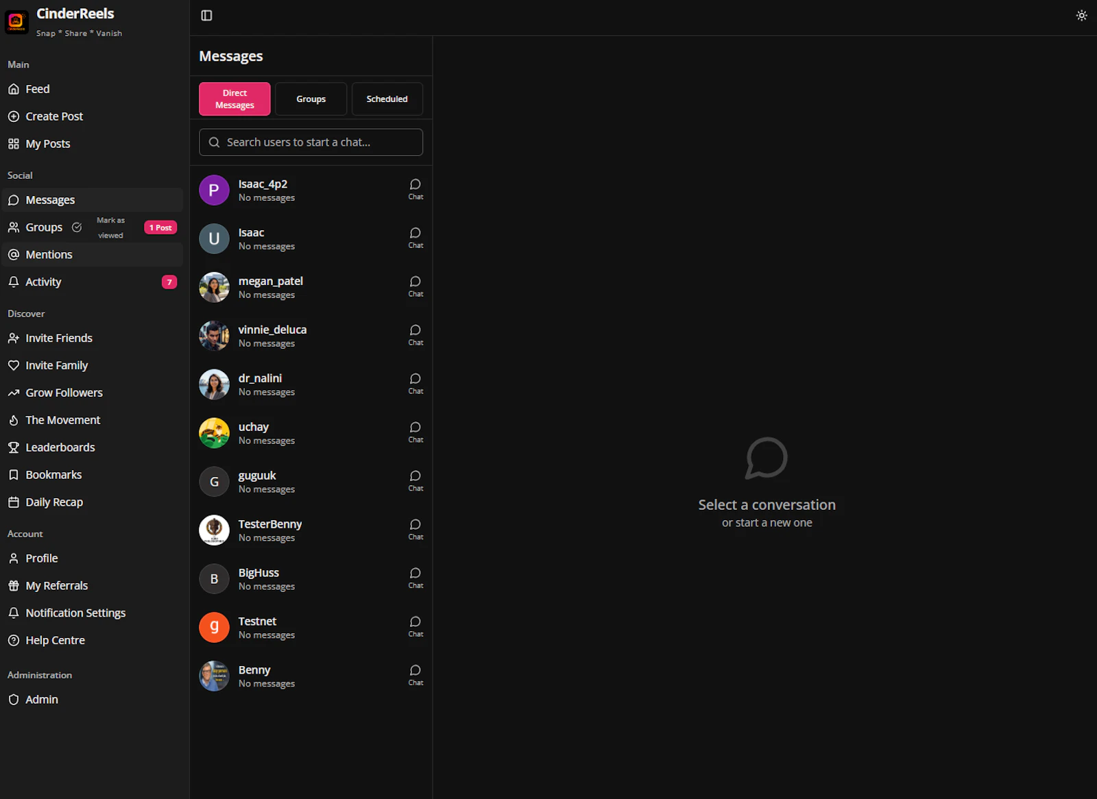 CinderReels.com screenshot 6