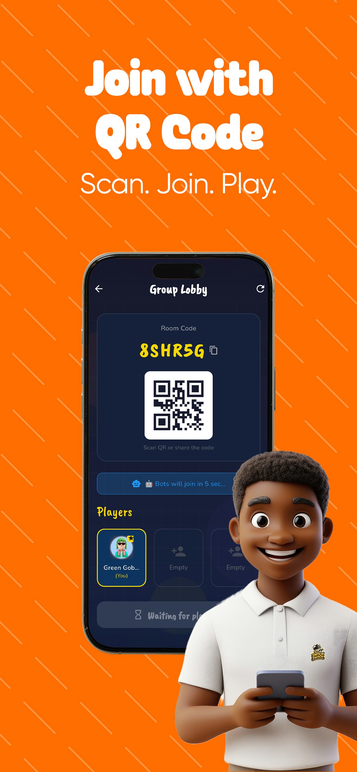Snitch Switch: The Ultimate Party Game - Screenshot 5 showing product features and functionality
