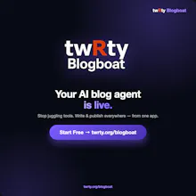twRty Blogboat gallery image