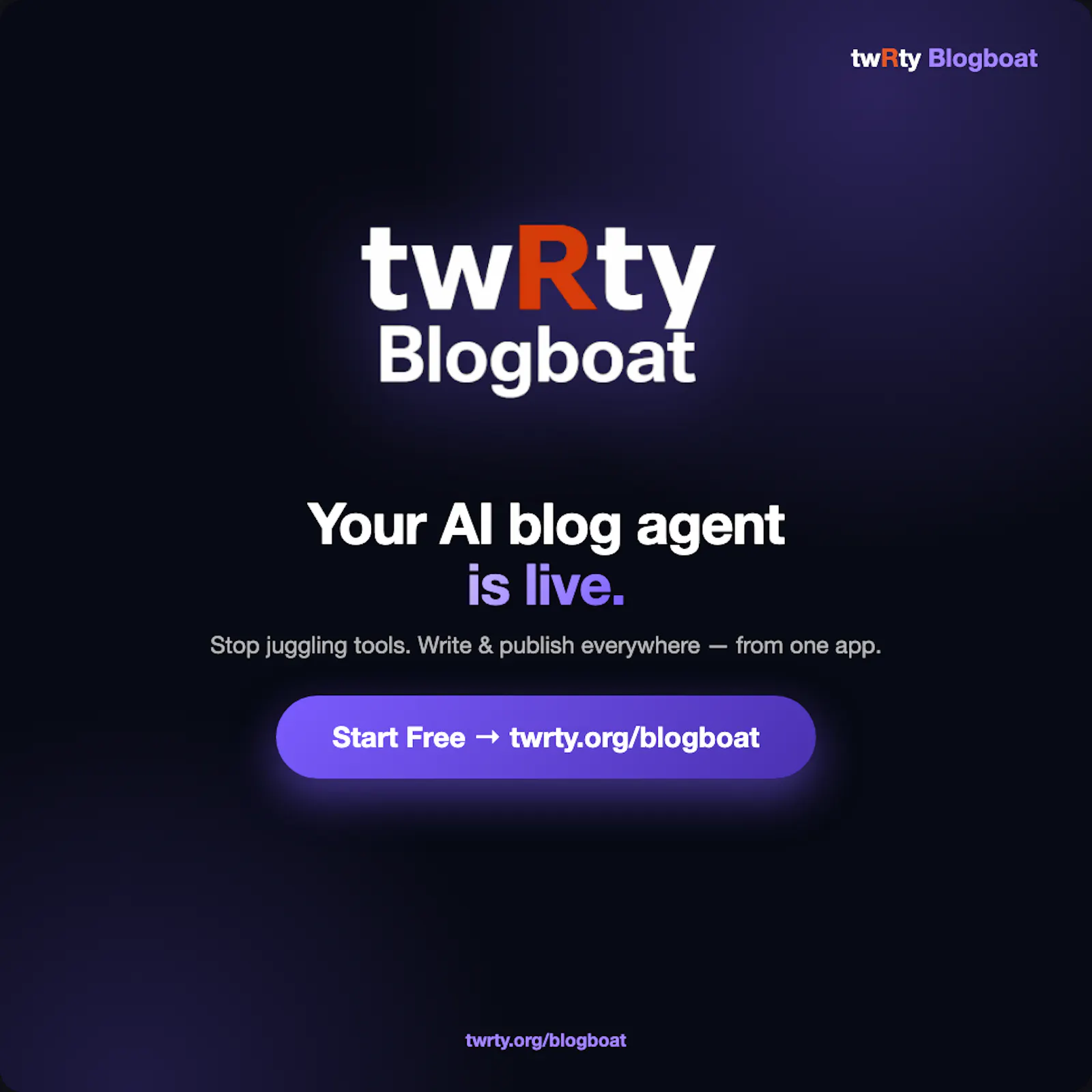 twRty Blogboat screenshot 7