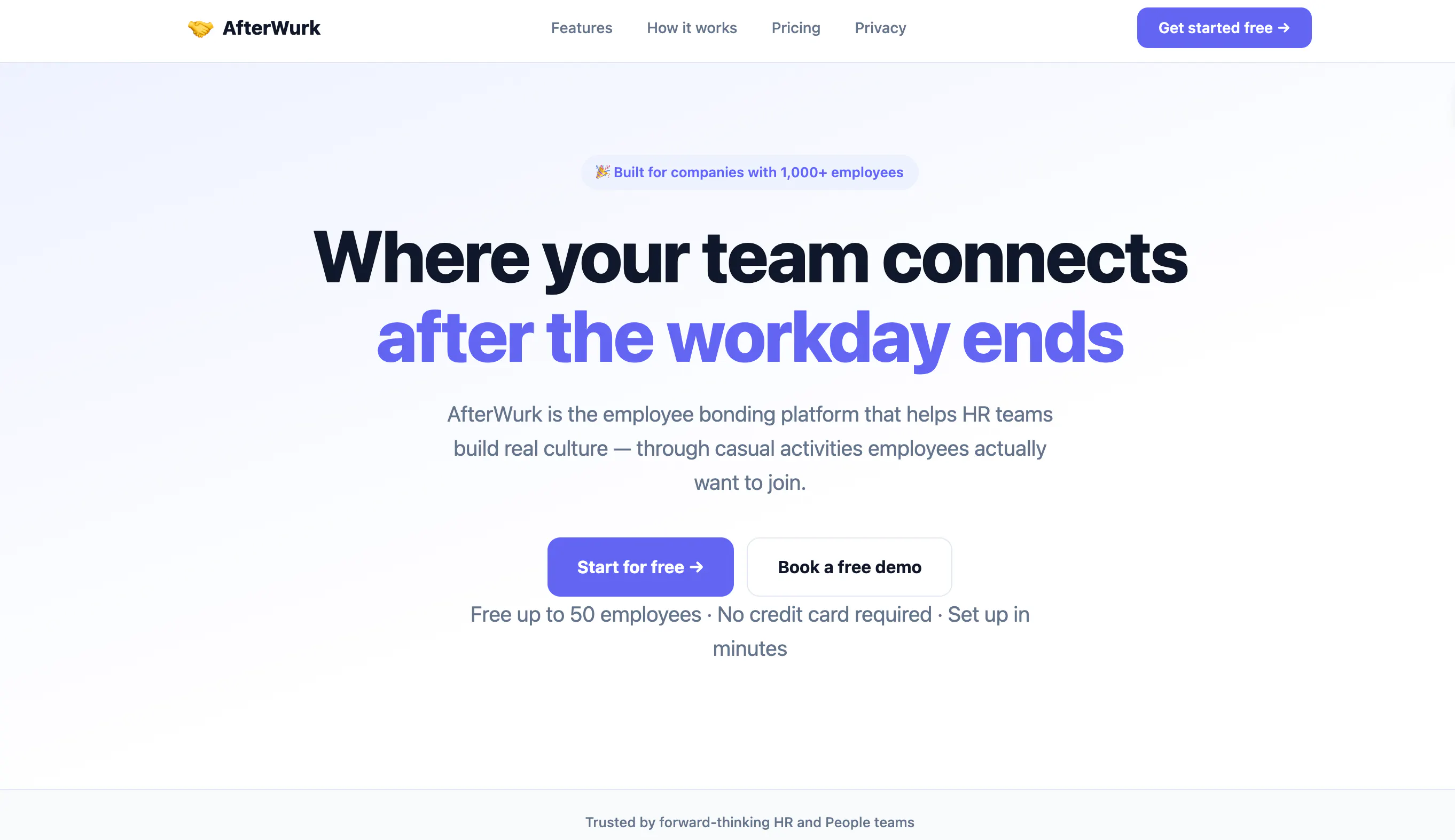 AfterWurk — Employee Bonding, Reimagined gallery image