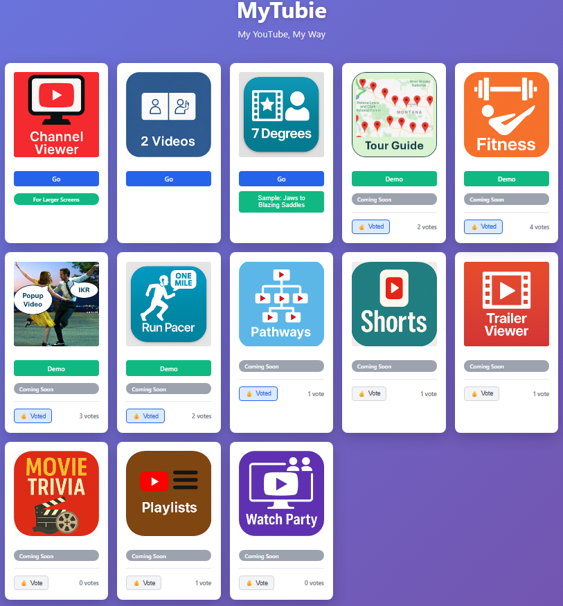 MyTubie gallery image