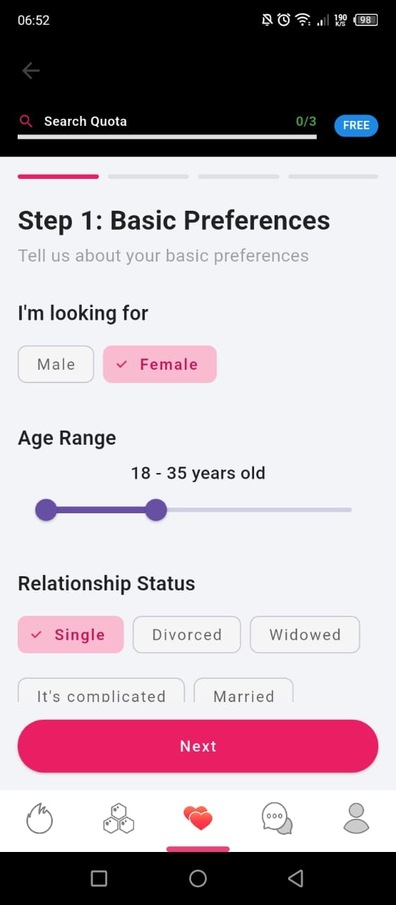 Média Assortie - Une application de rencontres sûre pour les personnes qui en ont besoin 7