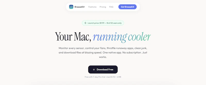 BreezeKit screenshot 1