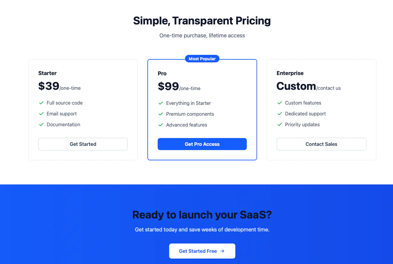 Next.js SaaS Starter v2 - Admin Suite gallery image