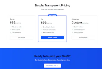 Next.js SaaS Starter v2 - Admin Suite gallery image