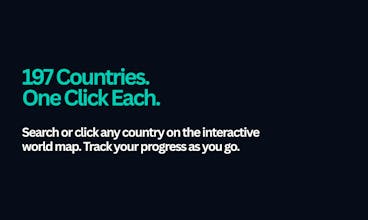 Visited Countries Map Generator gallery image