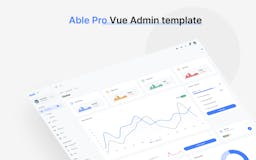 Able Pro Free Vuejs Admin Dashboard media 1