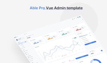 Able Pro Free Vuejs Admin Dashboard gallery image