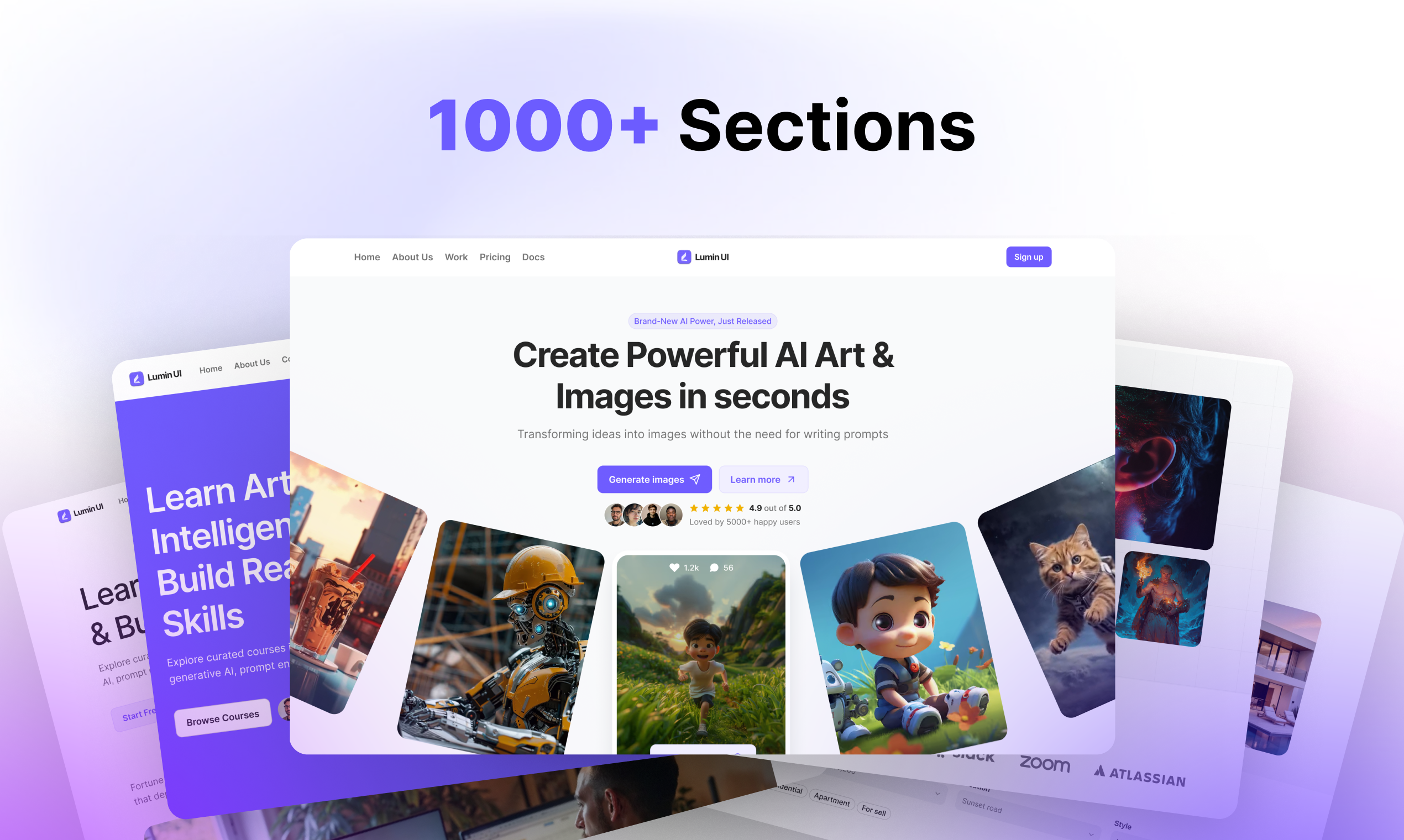 Lumin UI gallery image