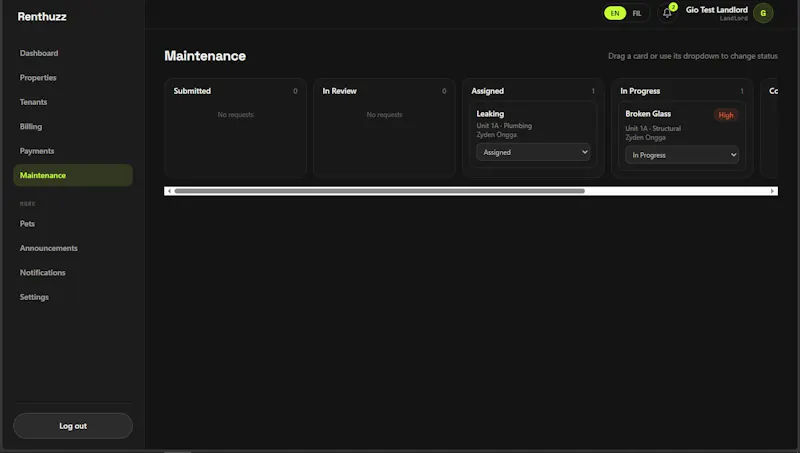 Renthuzz screenshot 3