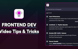 Front-End Dev Video Tips and Tricks media 2
