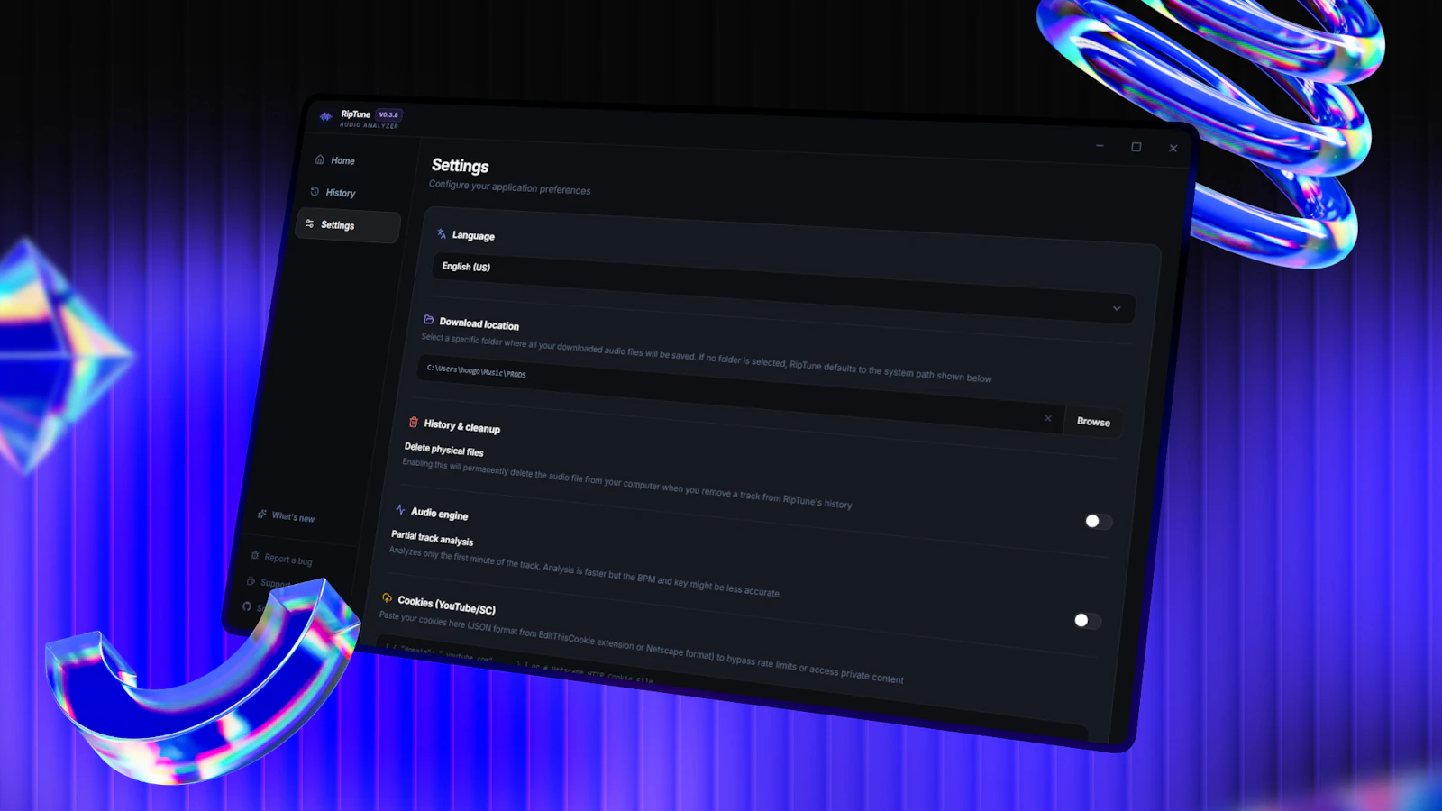 RipTune screenshot 3
