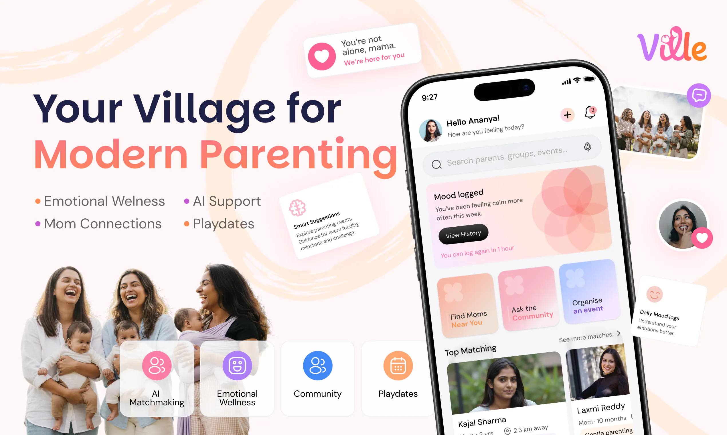 Ville: Parenting Community App gallery image