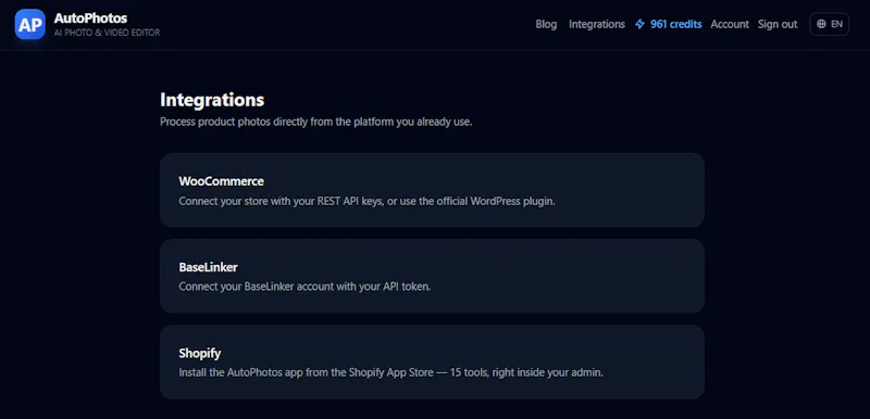 AutoPhotos screenshot 2