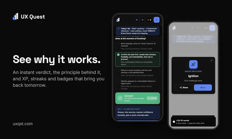 UX Quest screenshot 3