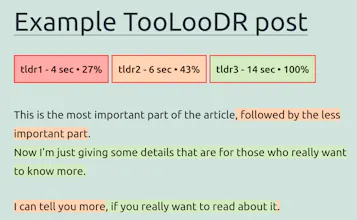 TooLooDR gallery image
