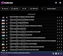 Audioread (formerly Audiblogs) gallery image