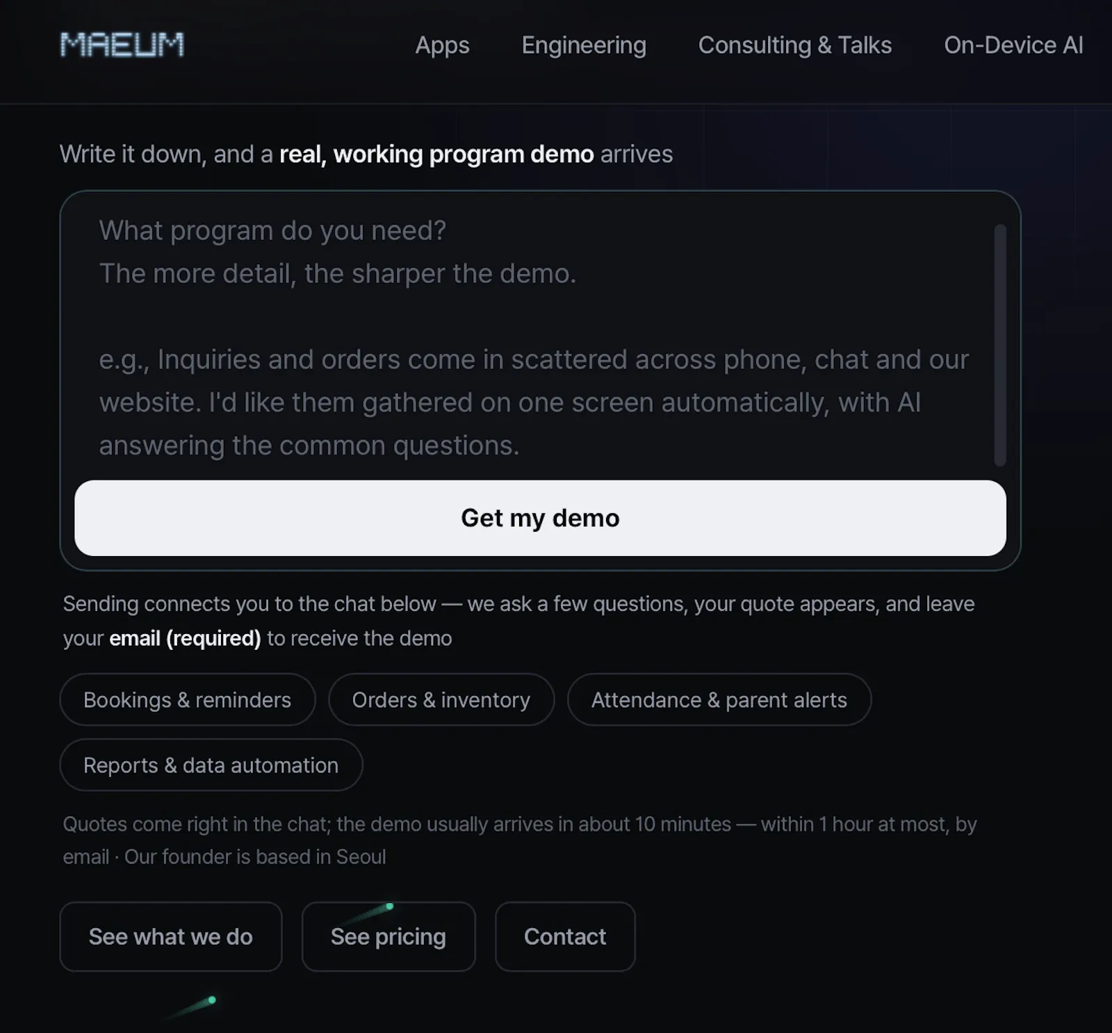 MAEUM screenshot 3