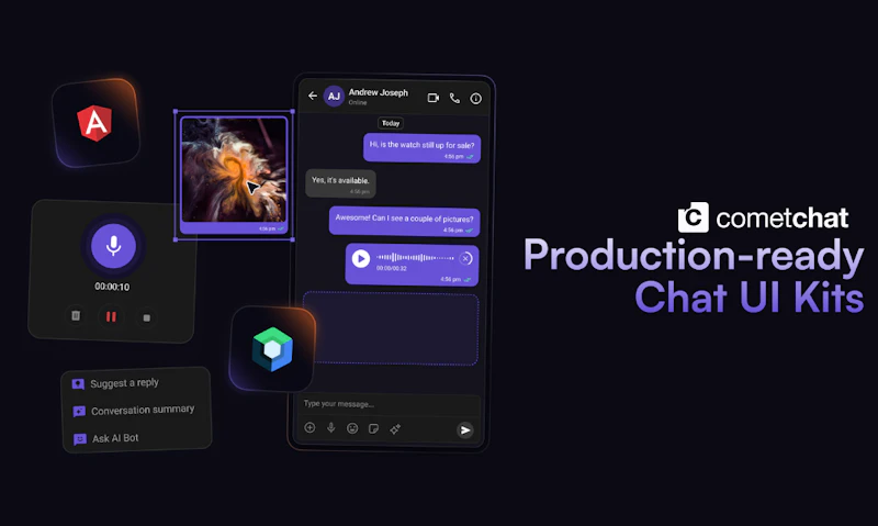 Production Ready UI Kits by CometChat screenshot 1