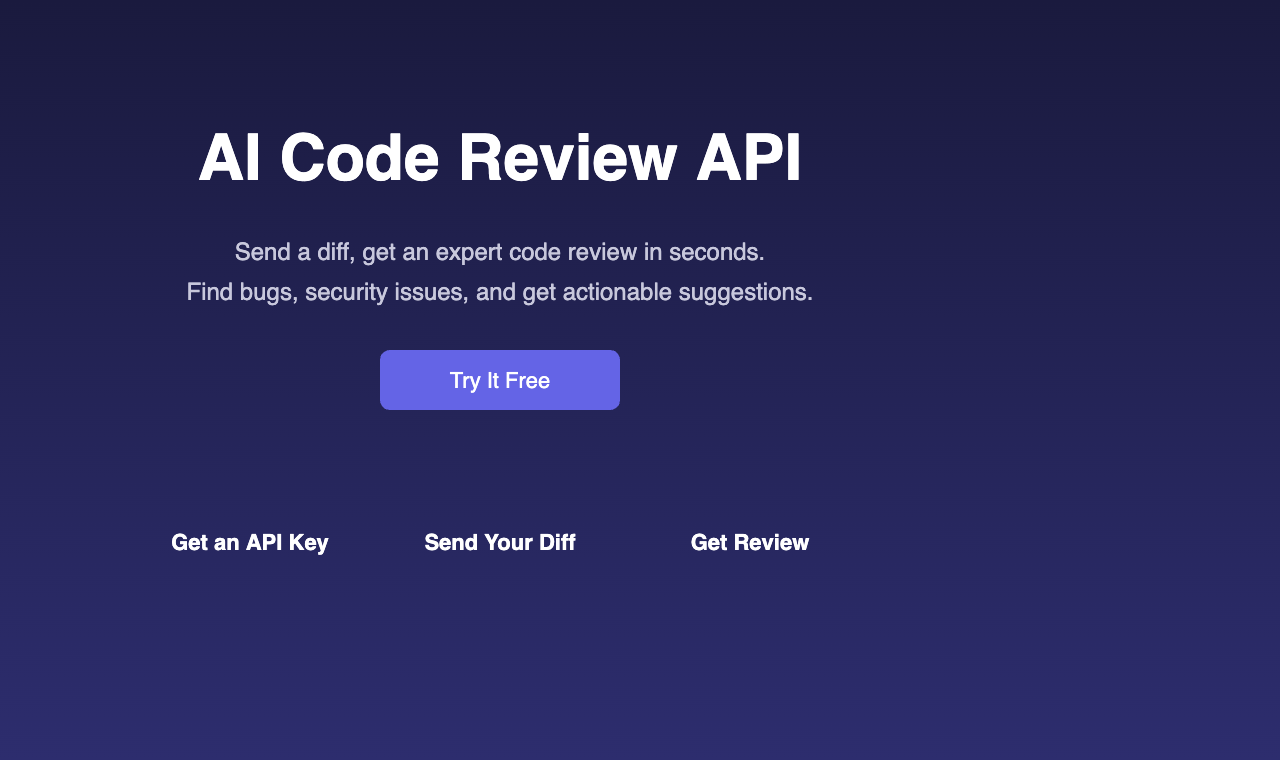 CodeReview API gallery image