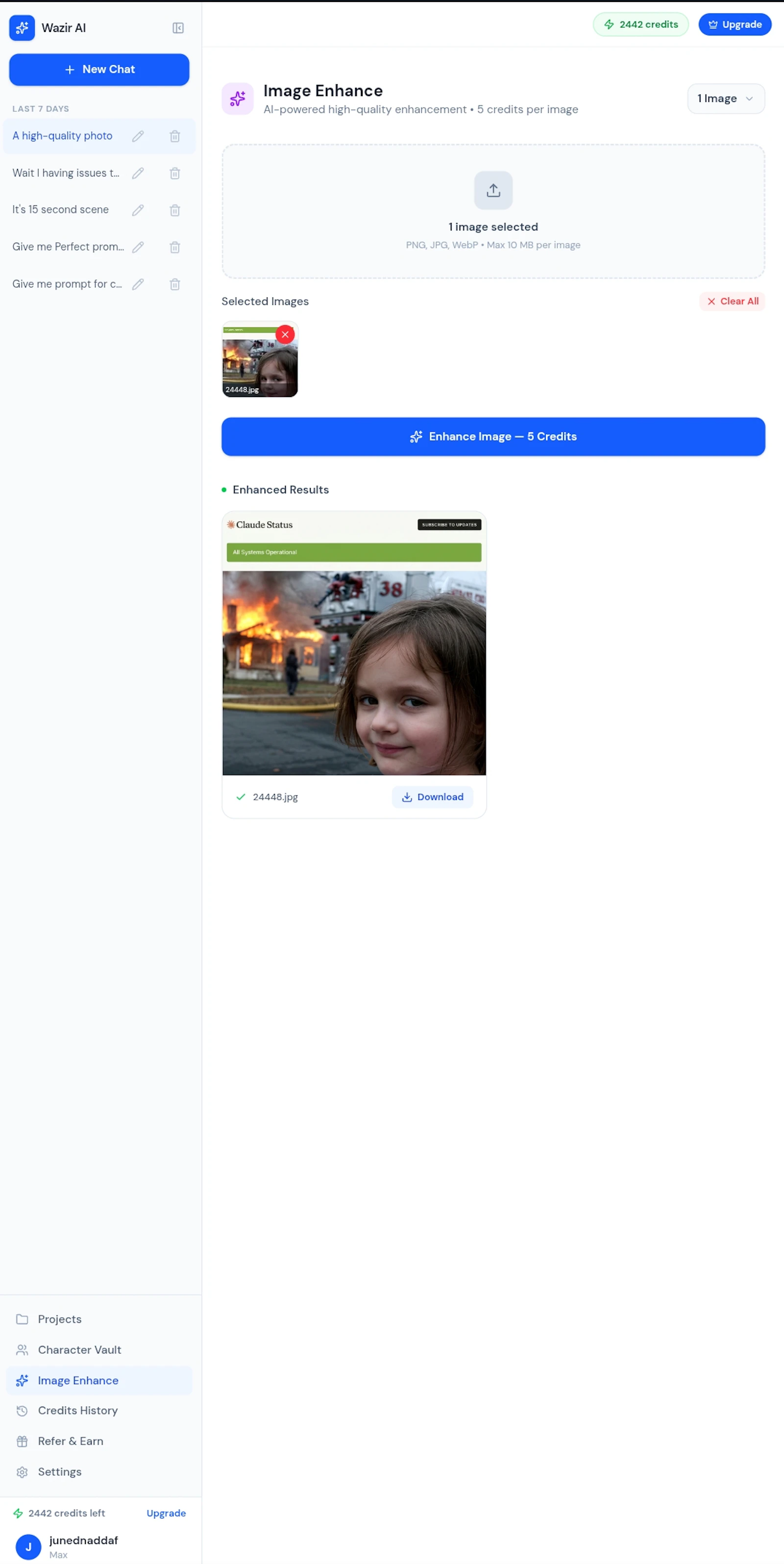 Wazir AI screenshot 4