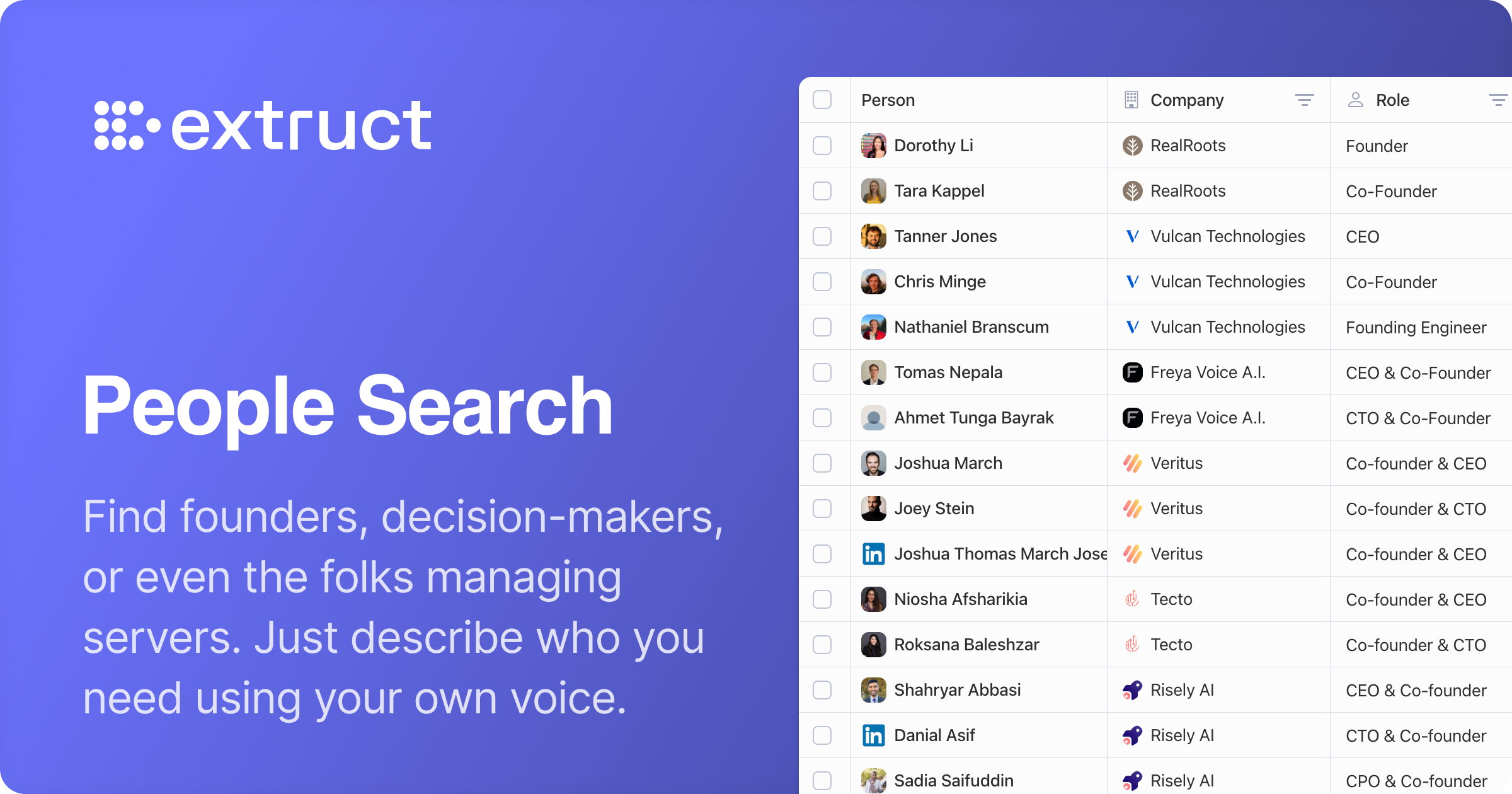 Extruct AI gallery image