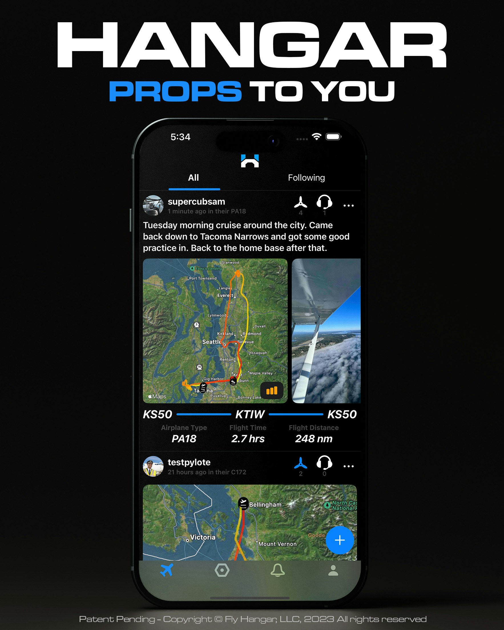 격납고 - 조종사를위한 Strava 미디어 2