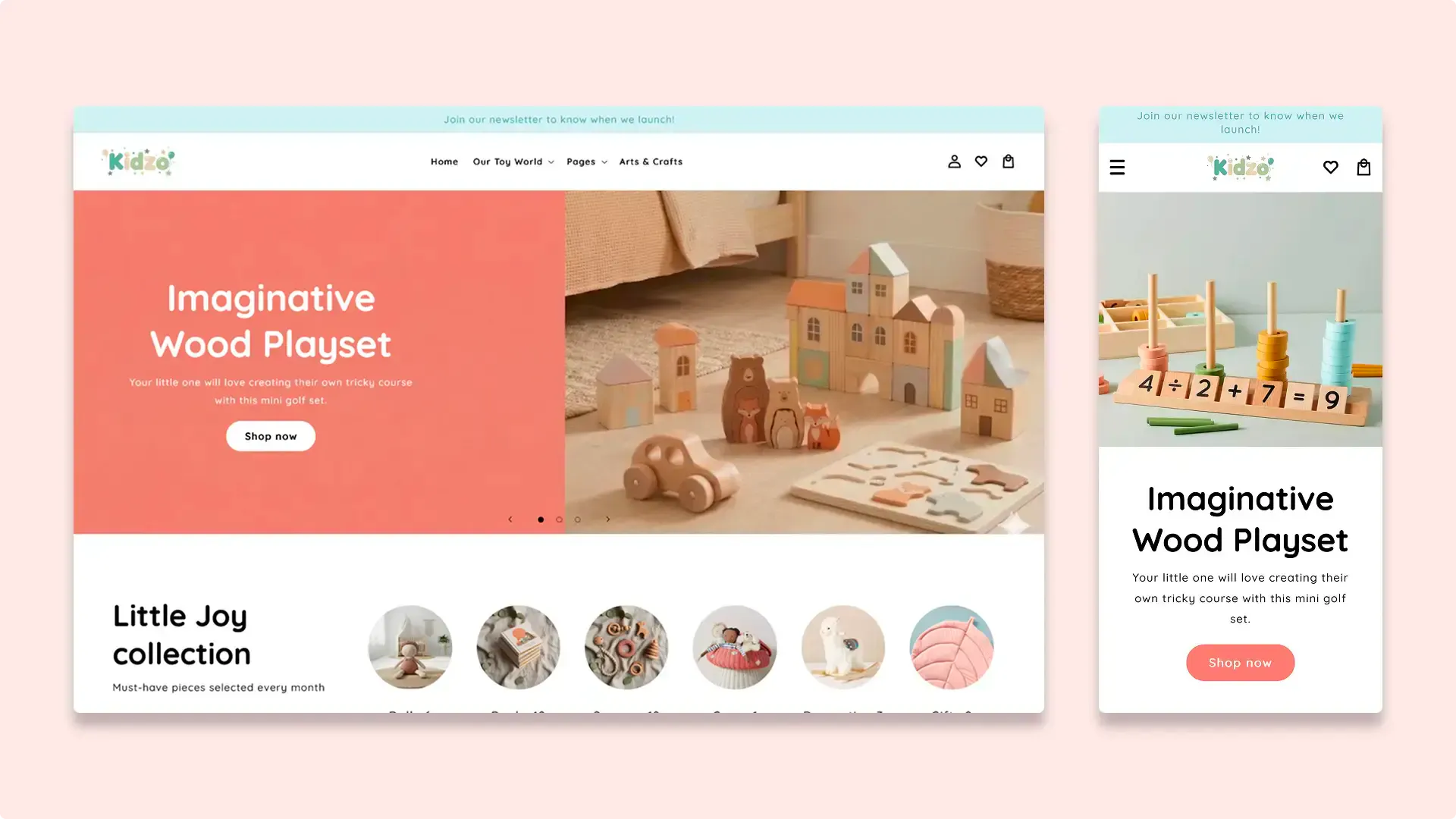 Shoptimity のプロダクトバナー