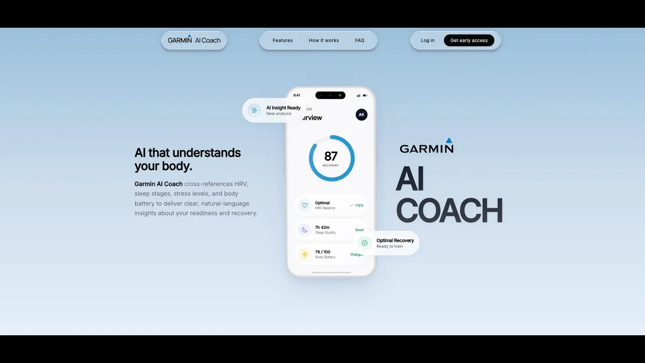 Vitality AI Coach for Garmin gallery image